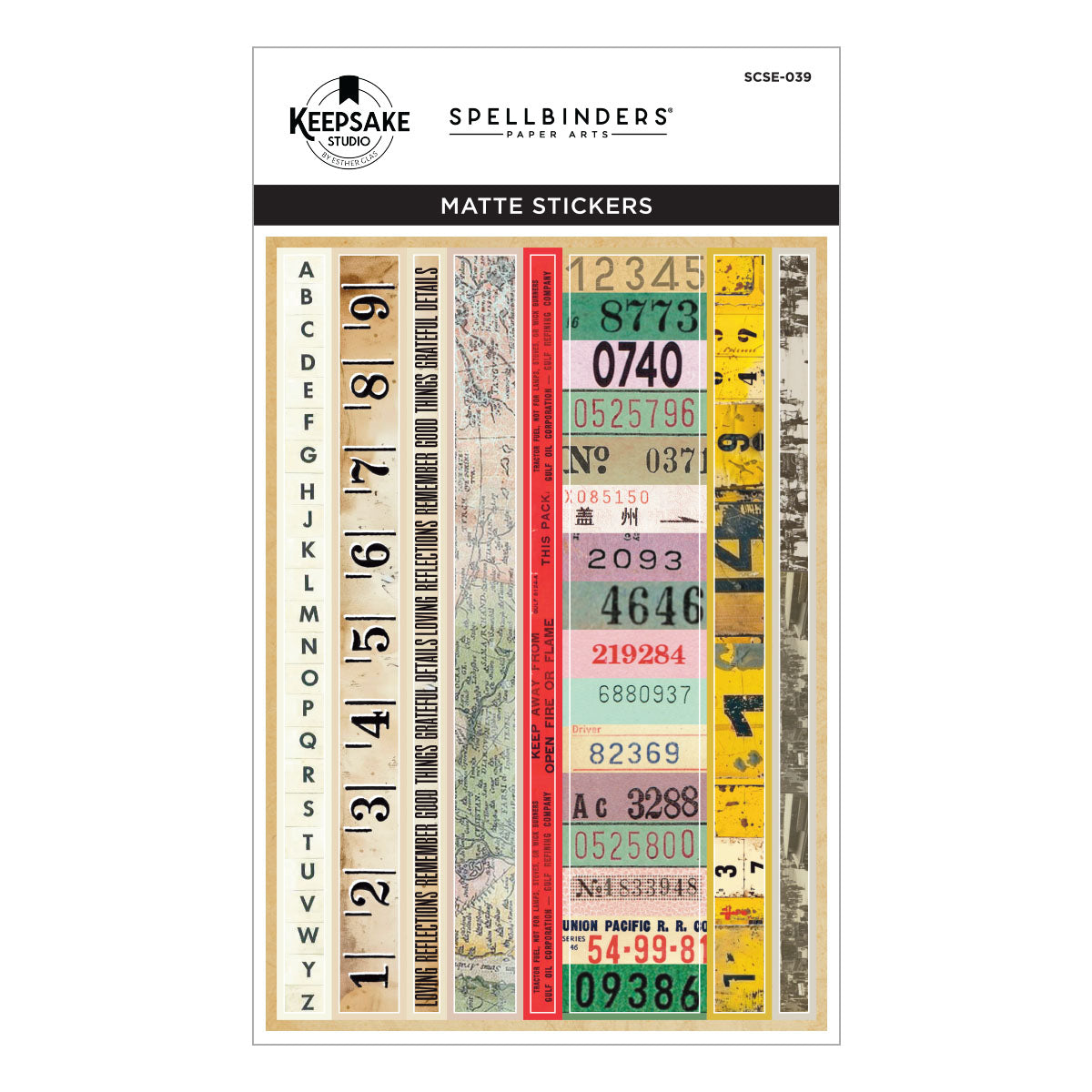 Book 10 Borders & Labels Stickers | Esther Glas {coming soon!}