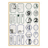 Book 10 Borders & Labels Stickers | Esther Glas {coming soon!}