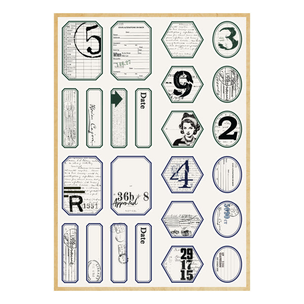 Book 10 Borders & Labels Stickers | Esther Glas {coming soon!}