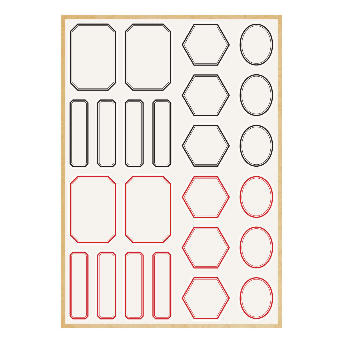 Book 10 Borders & Labels Stickers | Esther Glas {coming soon!}