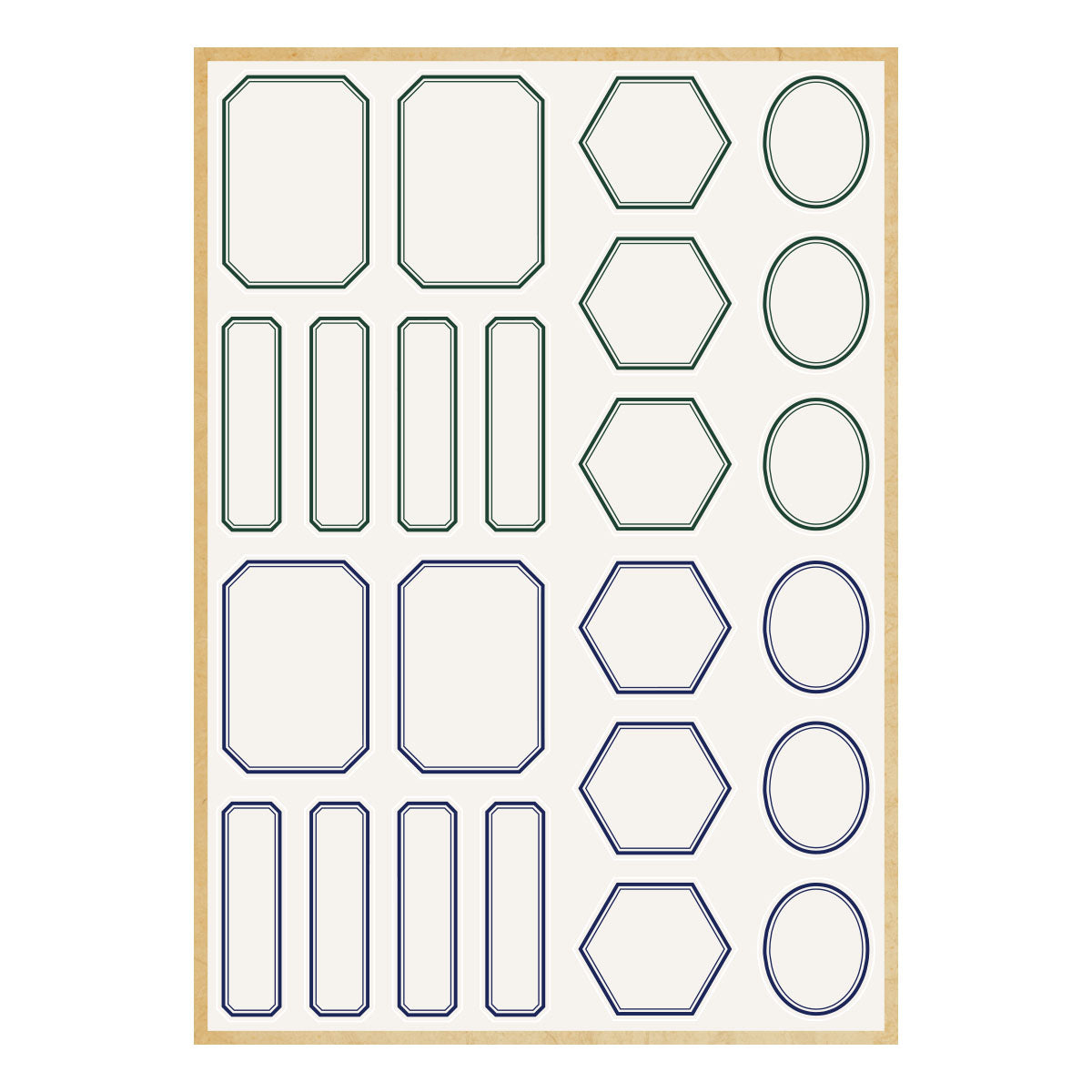 Book 10 Borders & Labels Stickers | Esther Glas {coming soon!}