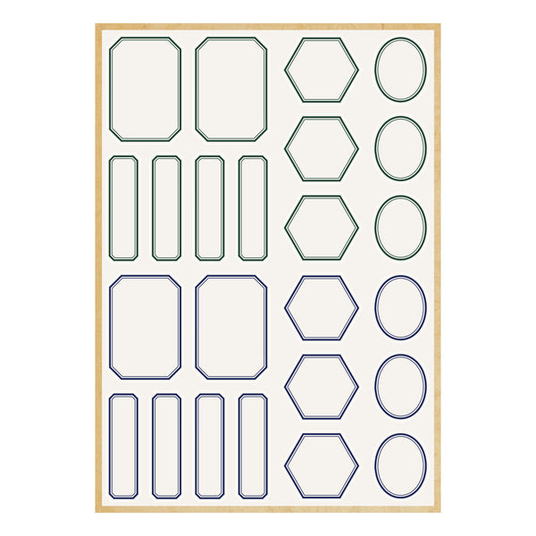 Book 10 Borders & Labels Stickers | Esther Glas {coming soon!}