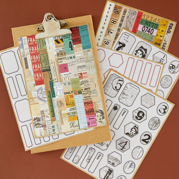 Book 10 Borders & Labels Stickers | Esther Glas {coming soon!}