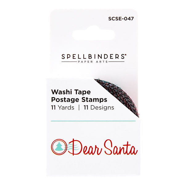 Dear Santa Postage Stamp Washi Tape {coming soon!}