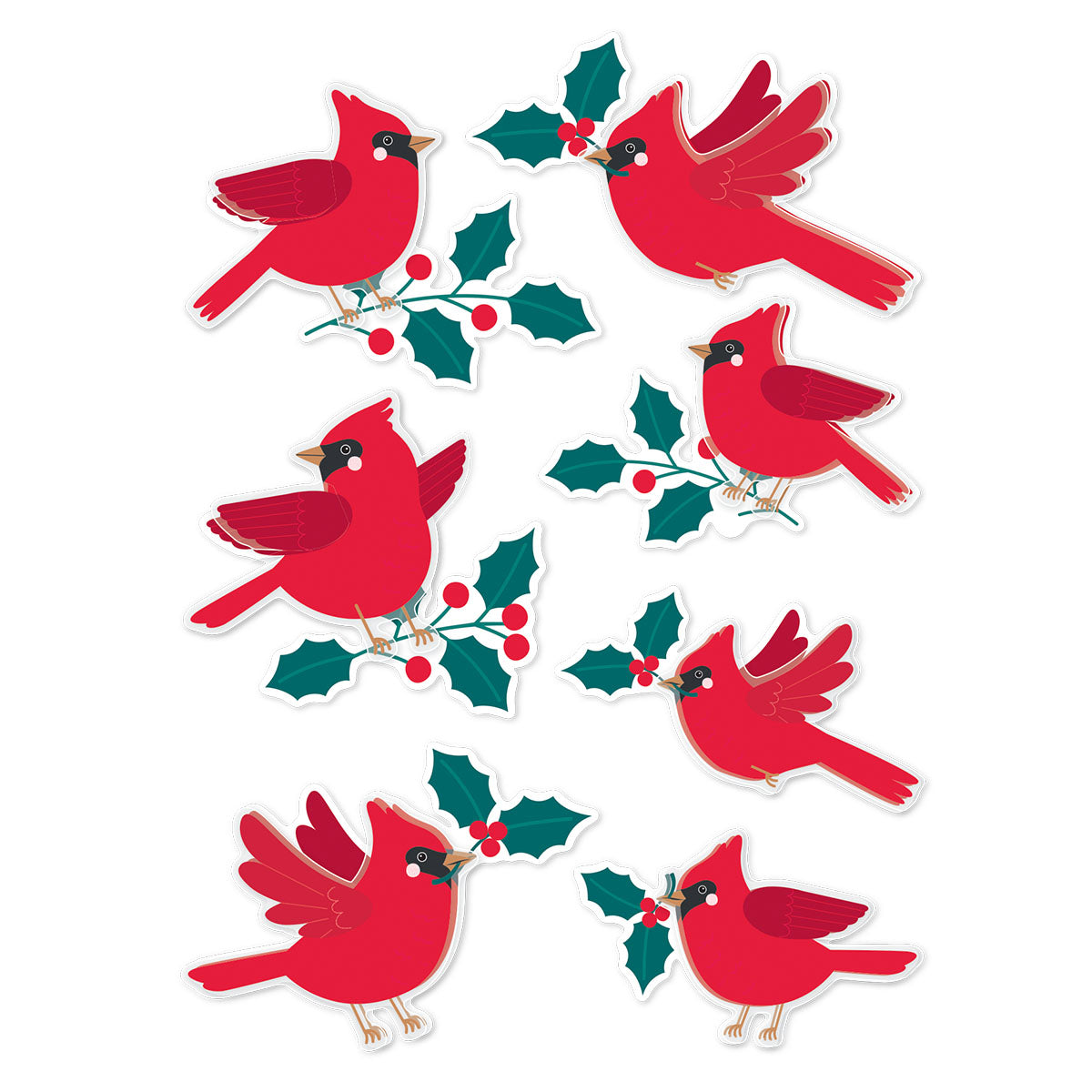 Dear Santa Festive Birds Dimensional Stickers {coming soon!}