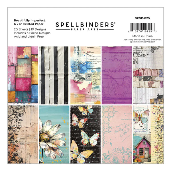 Beautifully Imperfect Designer 6x6 Paper Pack