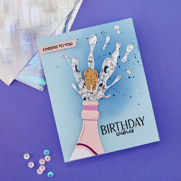 holographic greeting cards Spellbinders Holographic Assortment Specialty Cardstock