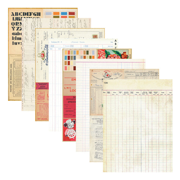 Reminiscence Book 10 Patterned Cardstock | Esther Glas {coming soon!}
