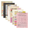 Reminiscence Book 10 Patterned Cardstock | Esther Glas {coming soon!}