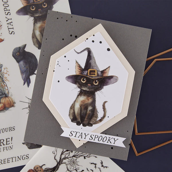 Stay Spooky Rub-on Sheet Set