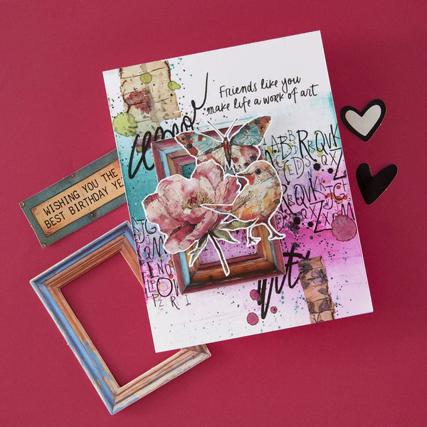 Beautifully Imperfect Rub-on Transfers