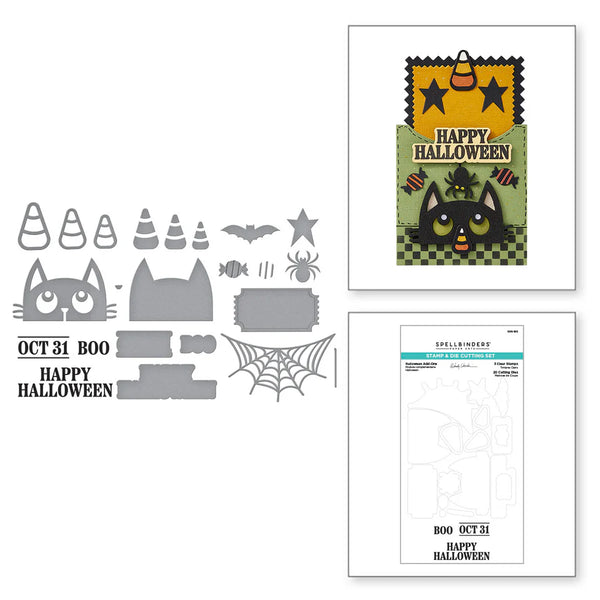 Halloween Add-Ons Stamp + Die Set | Not Your Ordinary Card Collection
