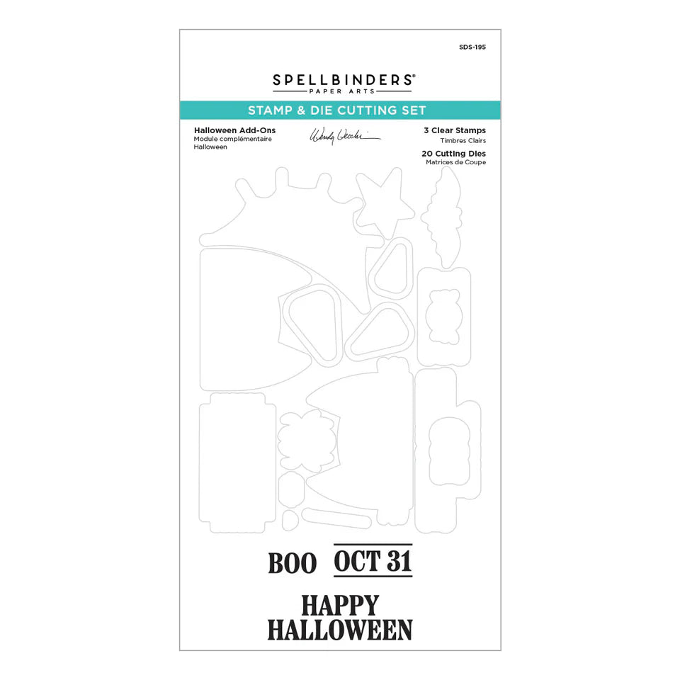 Halloween Add-Ons Stamp + Die Set | Not Your Ordinary Card Collection