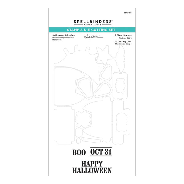 Halloween Add-Ons Stamp + Die Set | Not Your Ordinary Card Collection