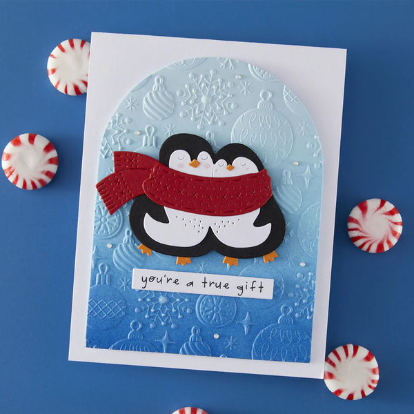 {coming soon!} Season Sparkles 3D Embossing Folder | Merry Mischief