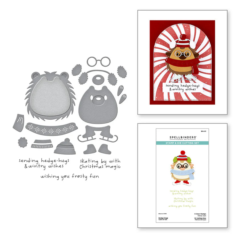 {coming soon!} Hedge Hugs Clear Stamp + Die Set | Merry Mischief