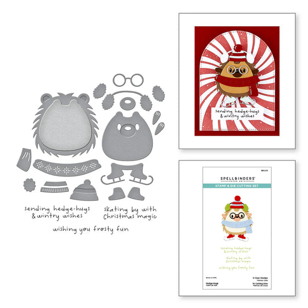 {coming soon!} Hedge Hugs Clear Stamp + Die Set | Merry Mischief