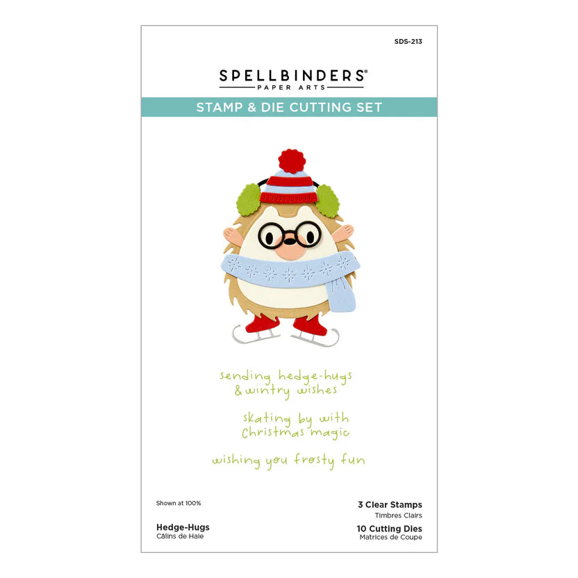 {coming soon!} Hedge Hugs Clear Stamp + Die Set | Merry Mischief