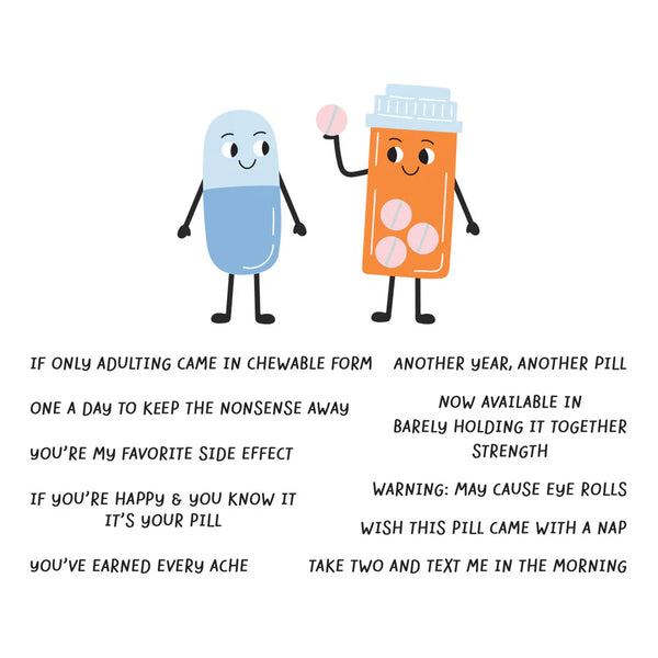 Favorite Side Effect Clear Stamp + Die Set | This is Life Collection