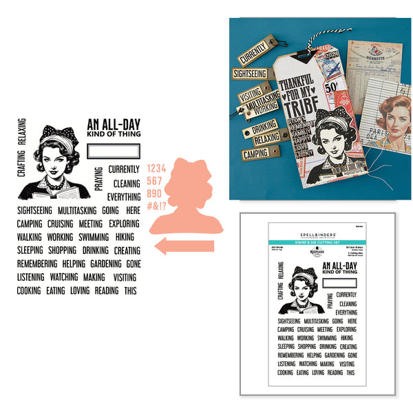 ING Words Stamp + Die Set | Esther Glas {coming soon!}