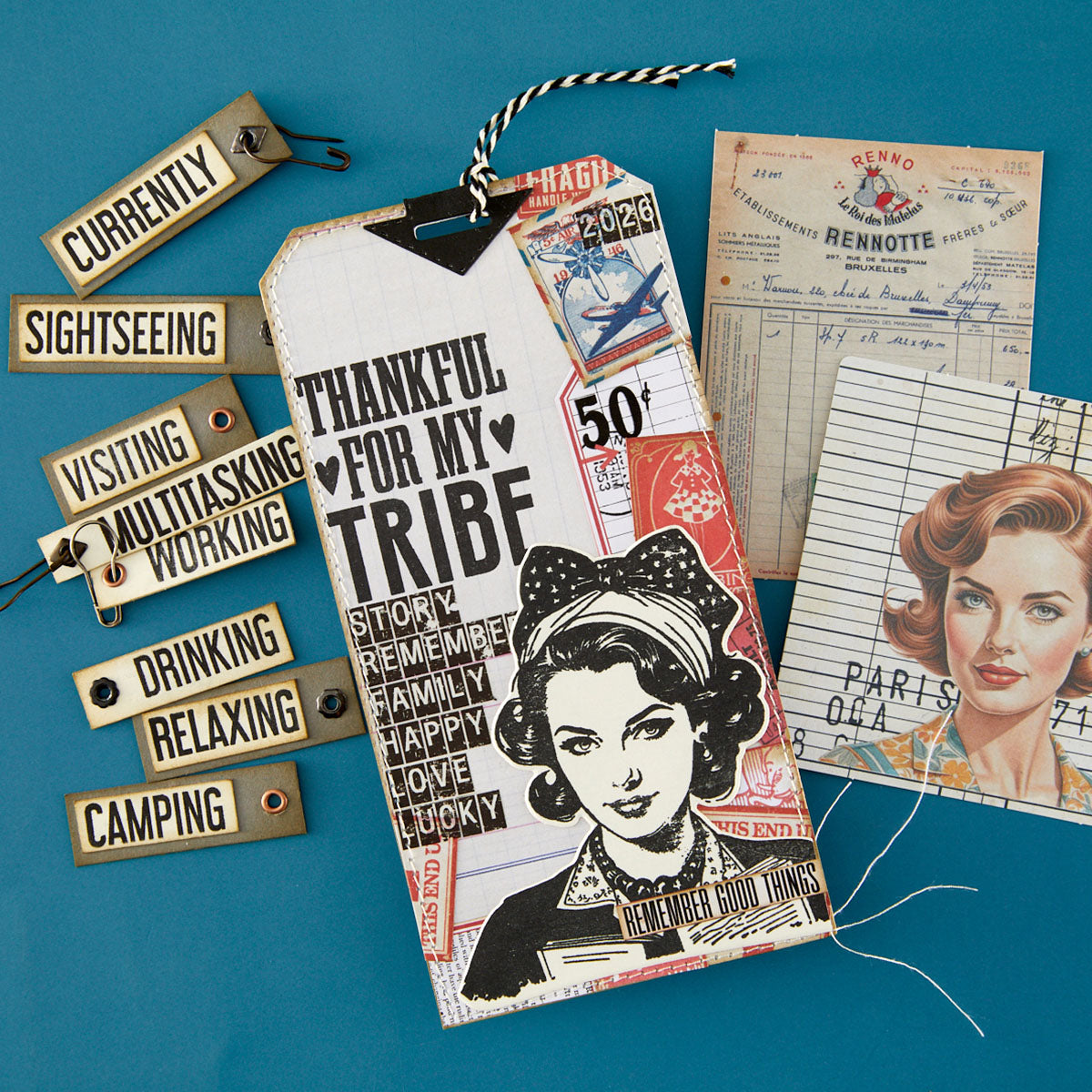 ING Words Stamp + Die Set | Esther Glas {coming soon!}