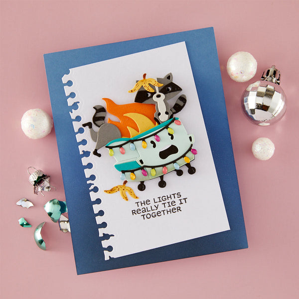Deck the Dumpster Stamp & Die Set — additional view 1