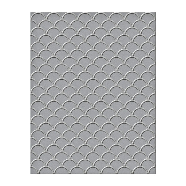Scallops Embossing Folder