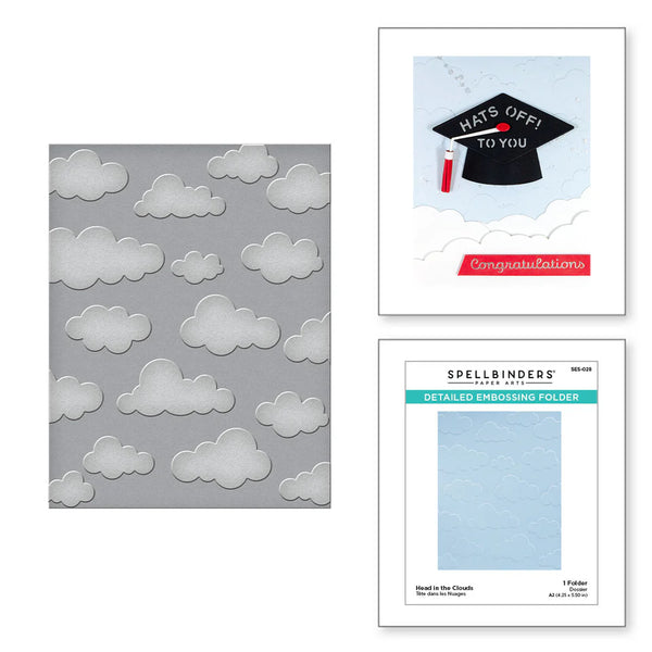 Head in the Clouds Embossing Folder | Open Road