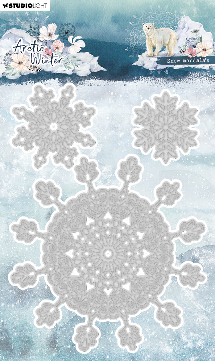 Snow Mandalas Die Set | Artic Winter