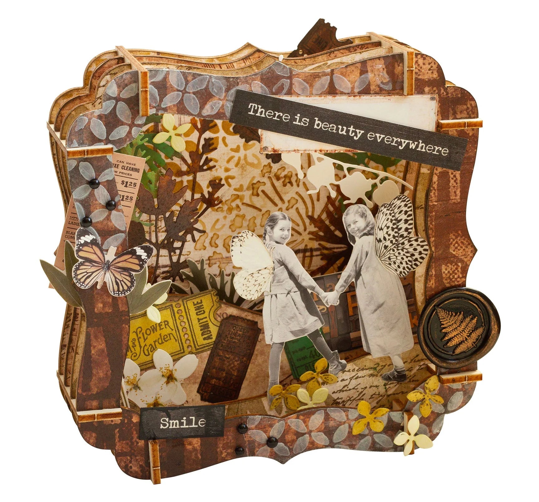 Accolade Plywood Layered Scenery Vignette