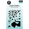Butterfly Kisses Silhouette Clear Stamp Set