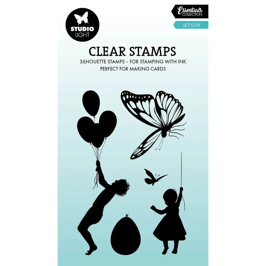 Let's Fly Silhouette Clear Stamp Set