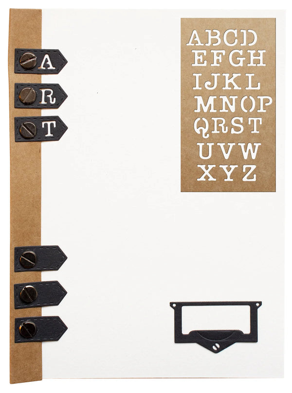 Artist's Atelier Elements Cutting Die Set No. 23