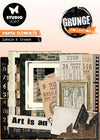 Tickets, Labels, and Frames Die Cut Paper Elements NO. 05 | Grunge Collection