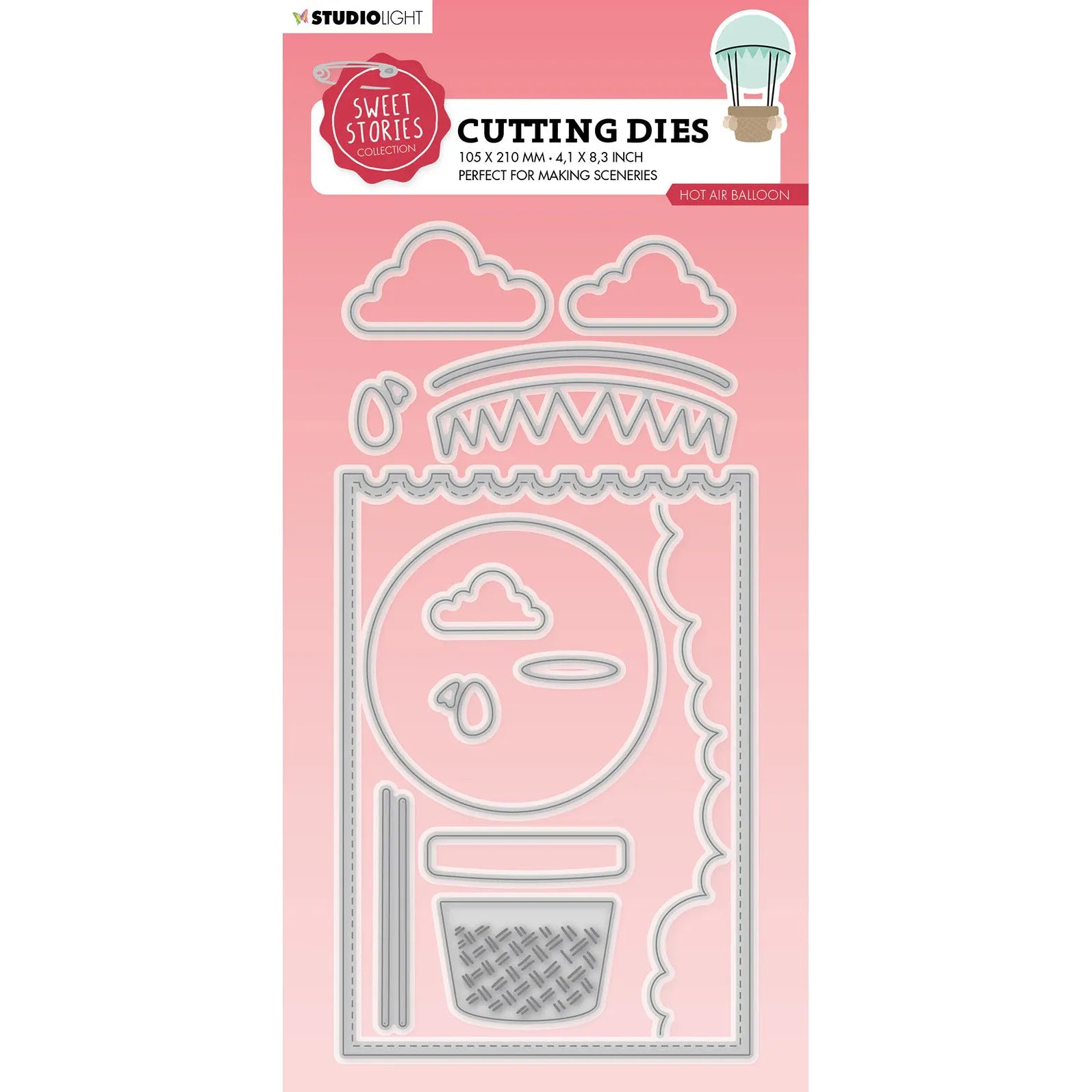Hot Air Balloon Die Set | Sweet Stories {clearance}