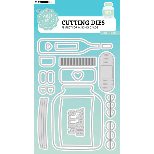 Pill Bottle Cutting Die Set