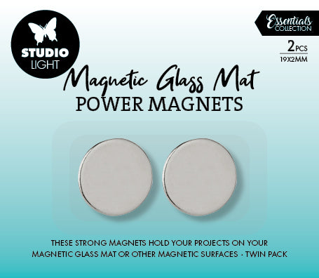 Power Magnets for Magnetic Glass Mat