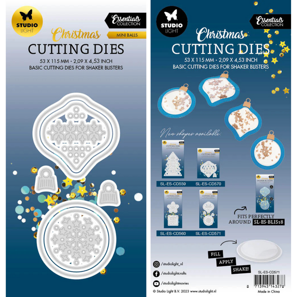 Mini Baubles Cutting Die No. 571