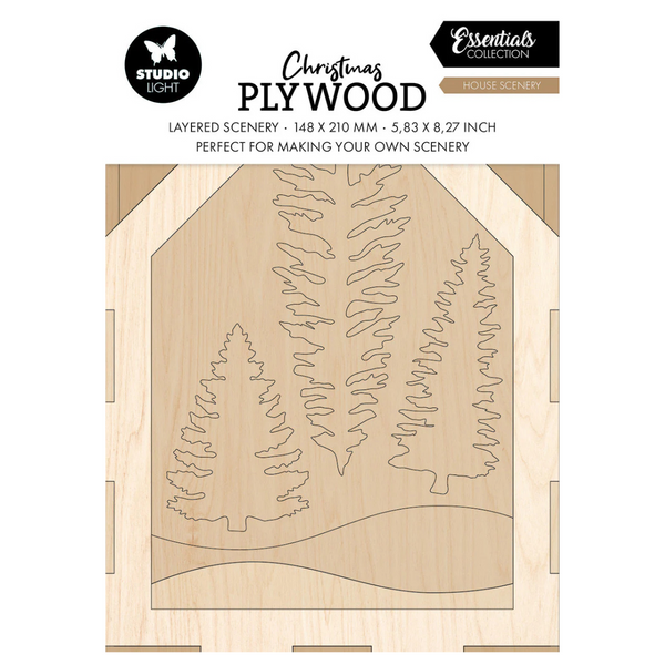 {coming soon!} Scenery House Vignette Plywood Essentials