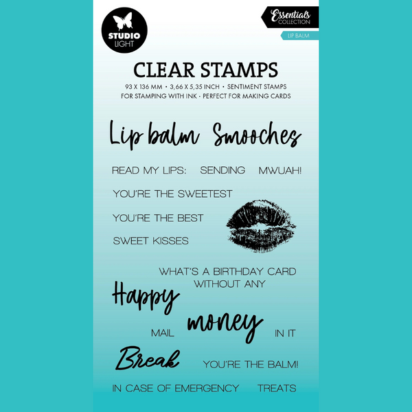 Lip Balm Shaker Stamp Set
