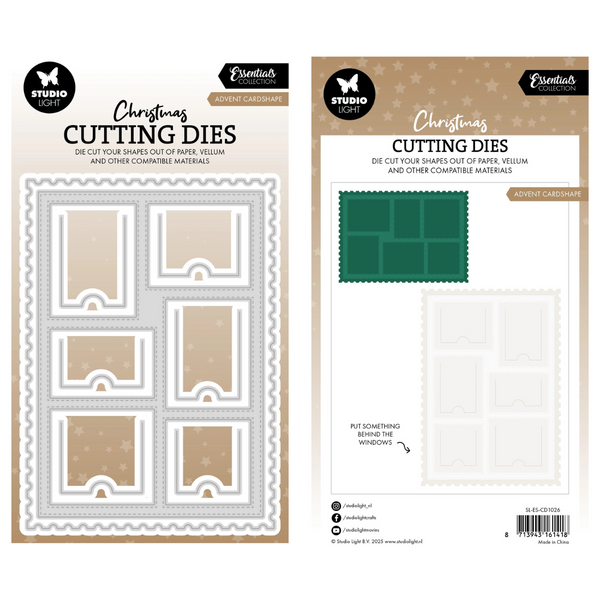 {coming soon!} Advent Card Shape Cutting Die Set