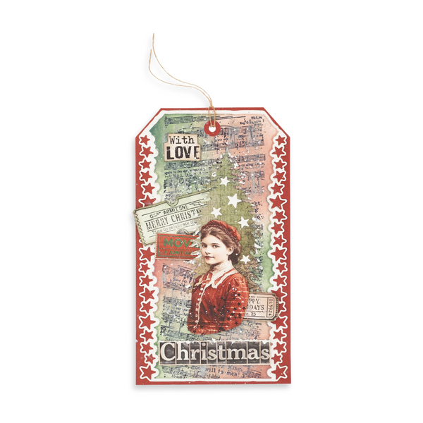 {coming soon!} Sheet Music Clear Stamp Set | Christmas Grunge Collection
