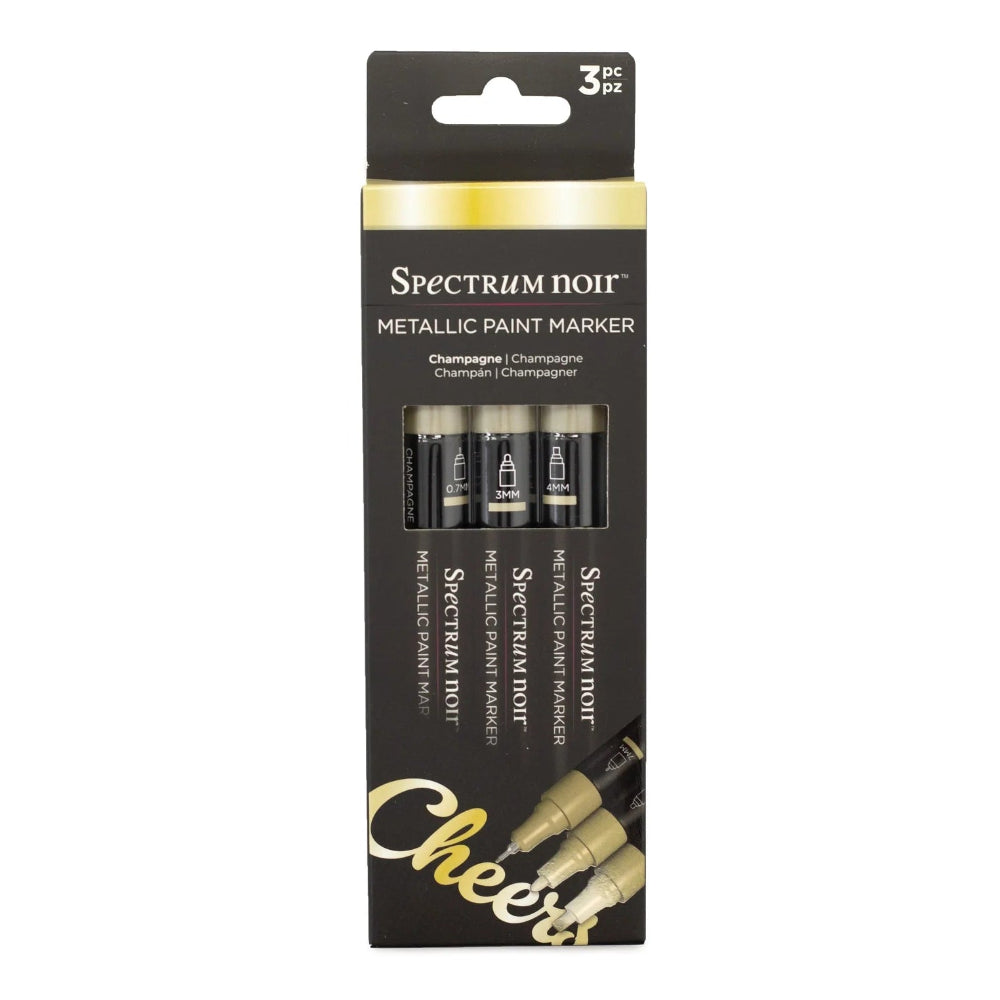 Champagne Metallic Paint Marker Set | Spectrum Noir