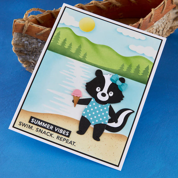 Lakeside Memories Layered Stencil | Summer Camp Collection