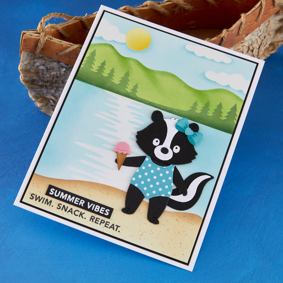 Summertime Sentiments Clear Stamp Set | Allison Frazier