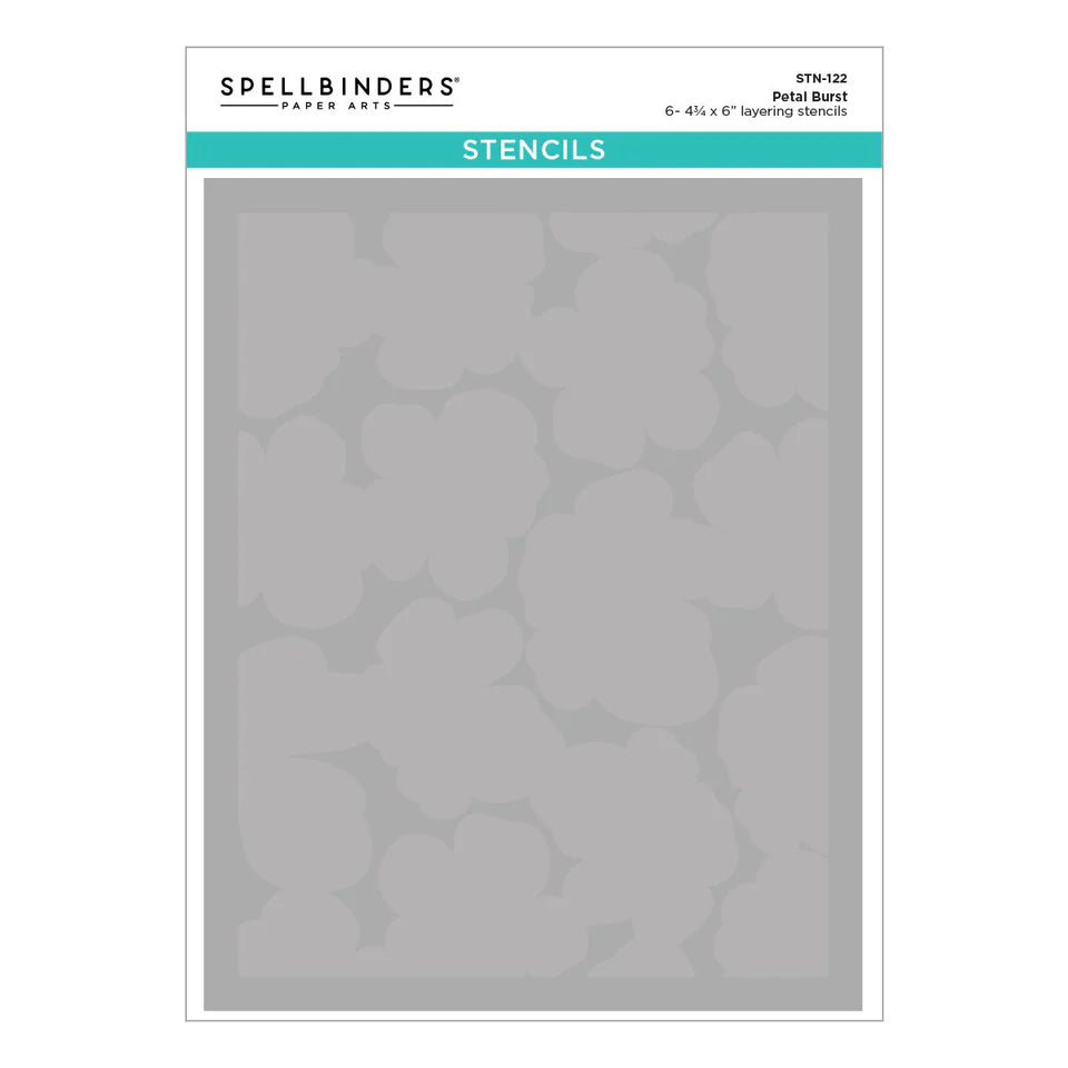 Petal Burst Layering Stencil Set