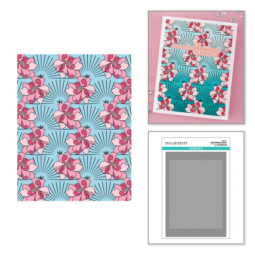 Radiant Blooms Press Plate & Die Set | BetterPress Society {February 2026}