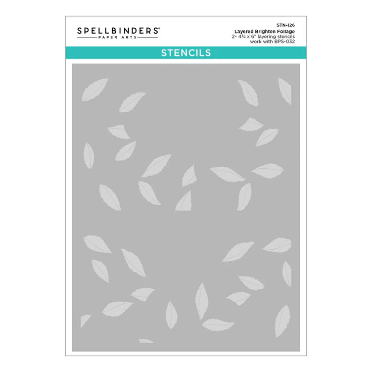 Brighten Foliage Press Plates & Stencil | BetterPress Society {May 2026}