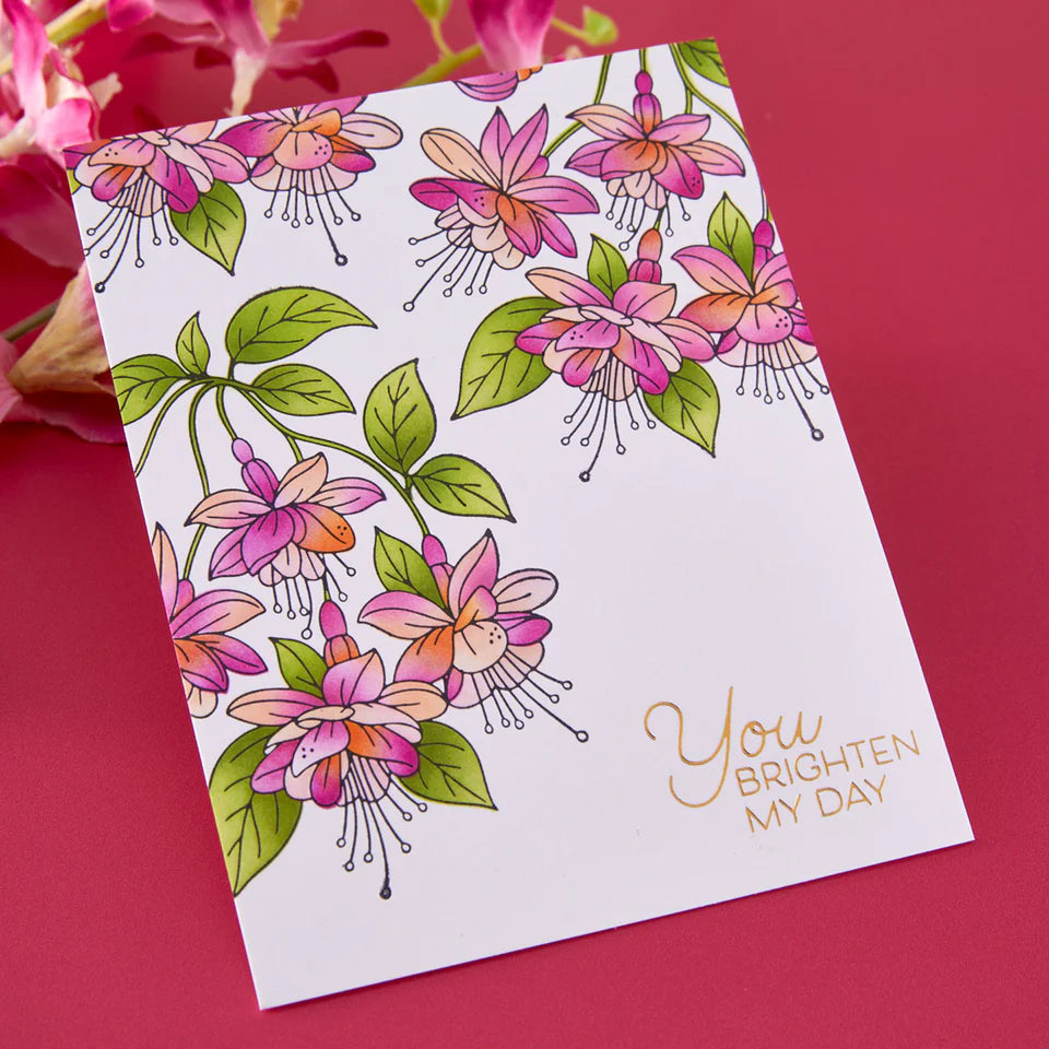 Magical Fuchsia Press/Foil Plate + Die Set | Alex Syberia Designs