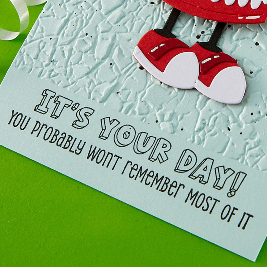 Birthday Laughs Sentiments Clear Stamp Set